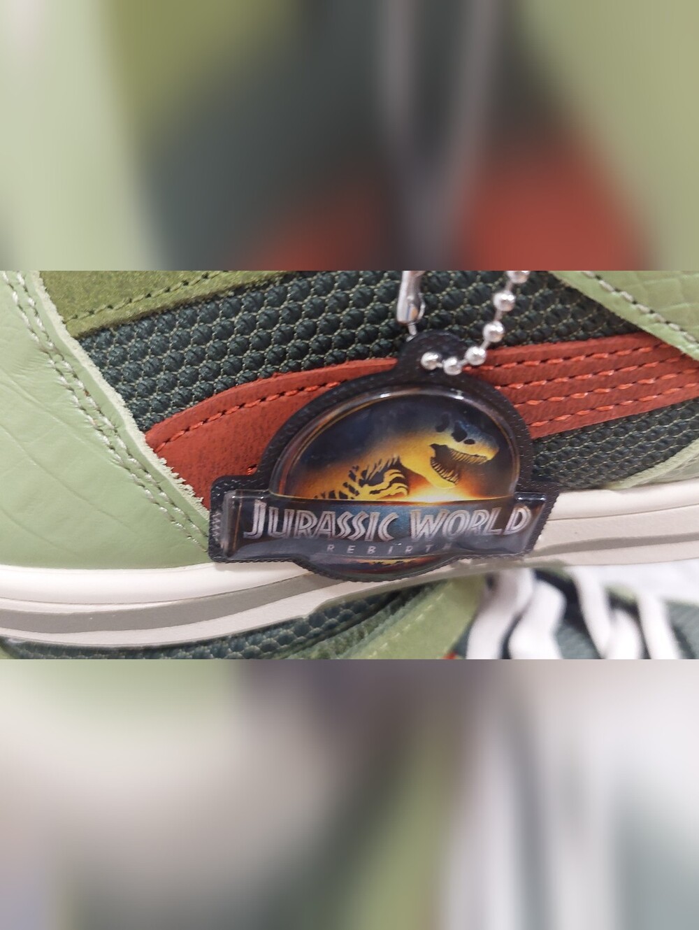 PUMA Kids Green and Red Low-Top Sneakers. Jurassic World. - Picture 7 of 11
